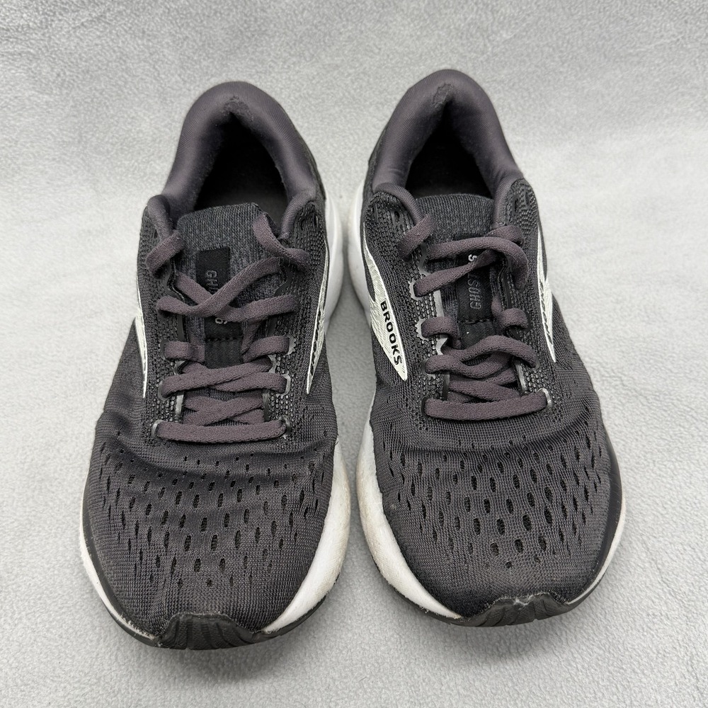 Brooks Ghost 16 Running Shoes Womens Size 7 Black Cushioned Neutral 1204071B090 - Picture 2 of 9